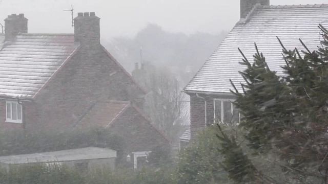 Bempton Bridlington E Yorkshire Snow Fall from Chris's Attic Window! 16 Jan 2024 смотреть онлайн