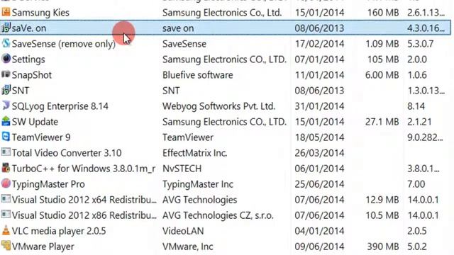 Remove saVe on Completely from PC смотреть онлайн
