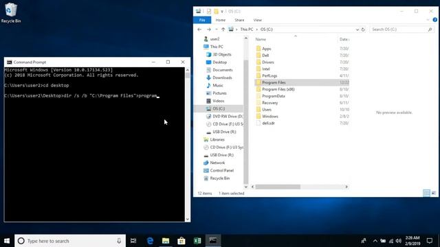 Generate text file of all items in a folder in Windows 10 смотреть онлайн