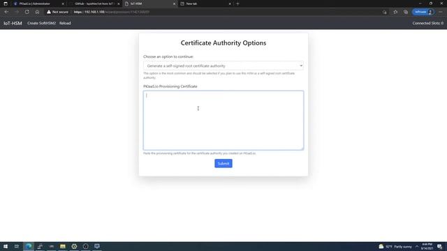 Use a YubiKey/HSM for your certificate authority on PKIaaS.io with IoT-HSM смотреть онлайн