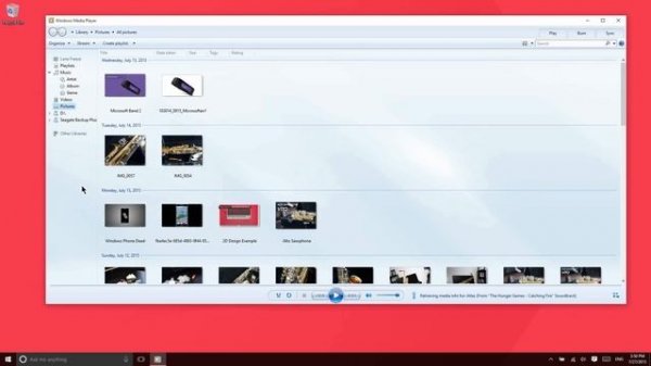 Windows Media Player in Windows 10
