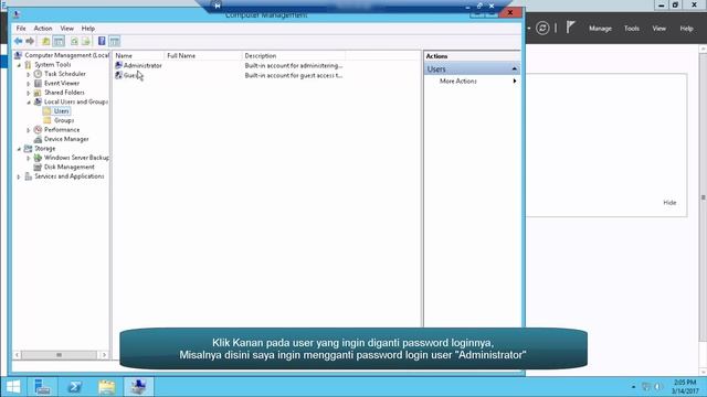 Cara Mengganti Password User/Administrator Pada Windows Server 2012 смотреть онлайн