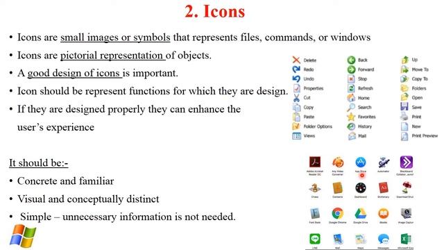 HCI 3.7 WIMP (Windows, Icons, Menus & Pointers) Interface with Examples | HCI смотреть онлайн