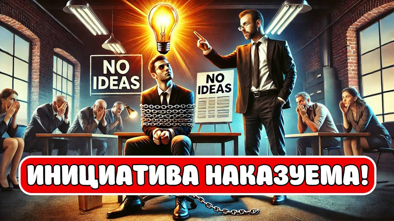 Инициатива от подчинённого - страх потери власти для начальника! #психология #работа #бизнес