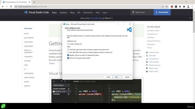 40. Installing VSCode смотреть онлайн