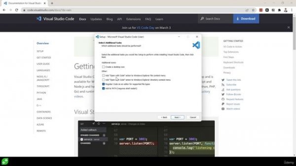 40.  Installing VSCode
