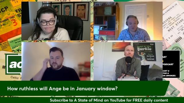 How ruthless will Ange be in January window? // A Celtic State of Mind смотреть онлайн