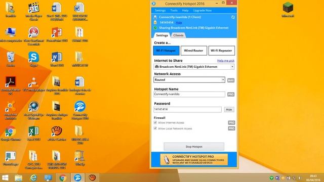 como ter roteador wi-fi no windows 8.1 смотреть онлайн