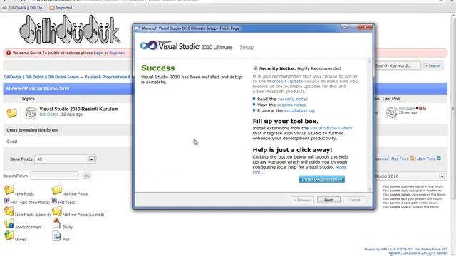 Visual Studio 2010 Ultimate Setup смотреть онлайн