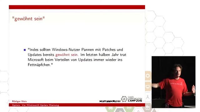 ruedi: Update: Vor Windows10 Update Warnung (english translation) смотреть онлайн