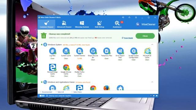 Wise Disk Cleaner 9.05.633 Beta смотреть онлайн