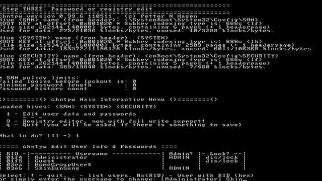 Windows Passward Reset.avi смотреть онлайн