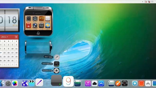 SkinPack iOS9 win7 смотреть онлайн