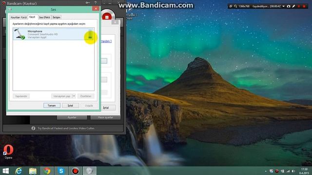 WİNDOWS 8.1 DE BANDİCAM MİKRAFON AYARLARI смотреть онлайн