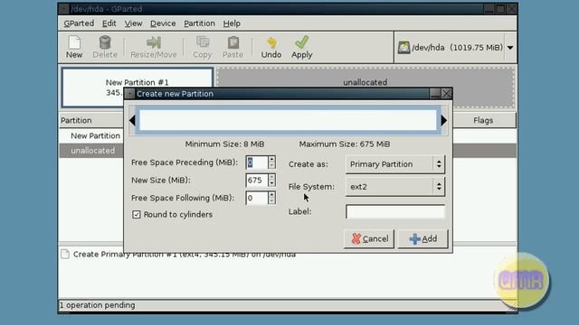 How to Manage Your HDD Partitions - GParted Live смотреть онлайн