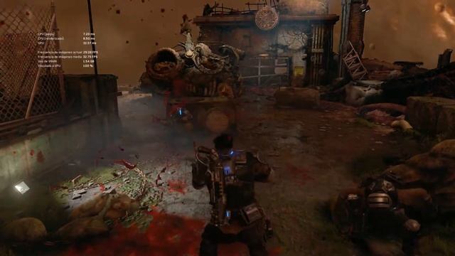Gears of War 4 (PC) Alienware Alpha R1 Benchmark GTX 750TI ULTRA смотреть онлайн