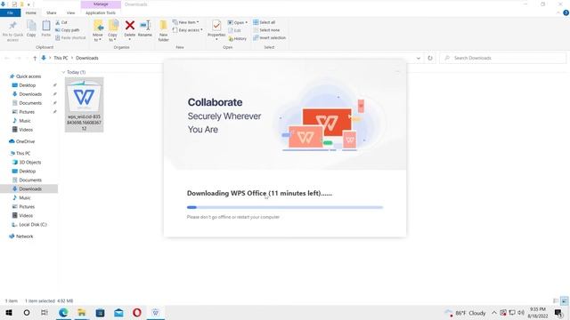 How To Install WPS Office On Windows 10 | WPS Office On PC | WPS Office Download For PC Windows 10