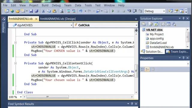 VB NET - Lesson 006 - Visual Basic .Net - Message Line смотреть онлайн