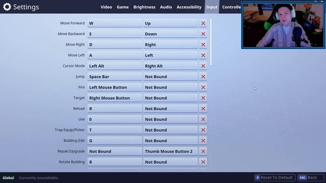 FORTNITE BATTLE ROYALE MOUSE & KEYBOARD SETTINGS - My Keyboard Key Bindings - Mouse DPI - Etc. смотреть онлайн