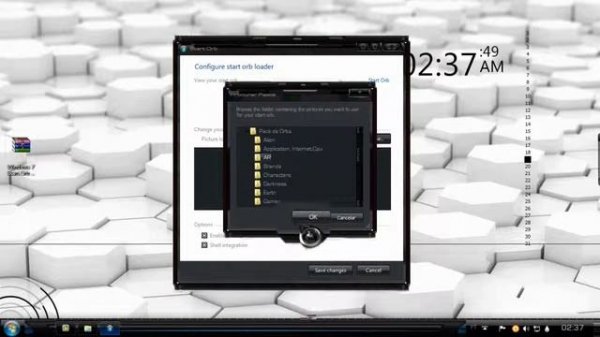 CoMo Utilizar Windows 7 Start Orb Loader