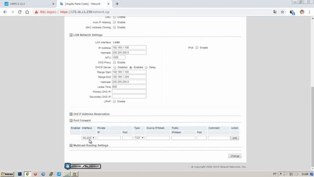 Encaminhamento de porta (PORT FORWARD, UBIQUITI) - Reginaldo Ledes смотреть онлайн