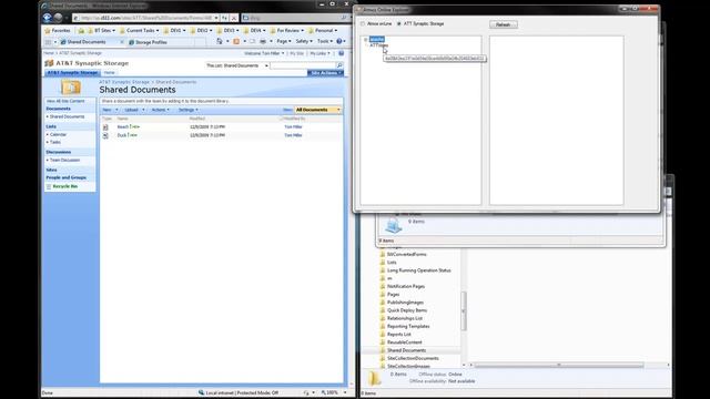 StoragePoint to AT&T Synaptic Storage смотреть онлайн