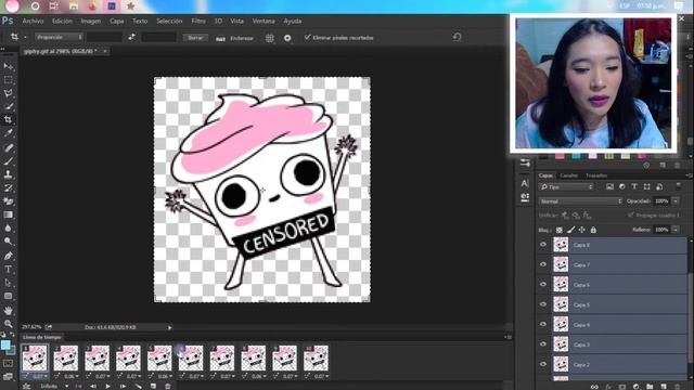 COMO QUITARLE EL FONDO A UN GIF || TUTORIAL PHOTOSHOP смотреть онлайн