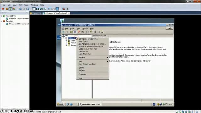 cara mensetting dns pada windows server 2003 смотреть онлайн