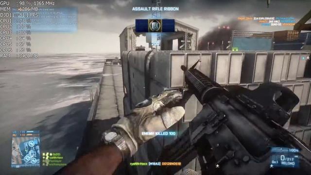 Battlefield 3 Multiplayer - GTX 750 Ti - 8GB RAM - FX 6300 - 1080p Ultra смотреть онлайн