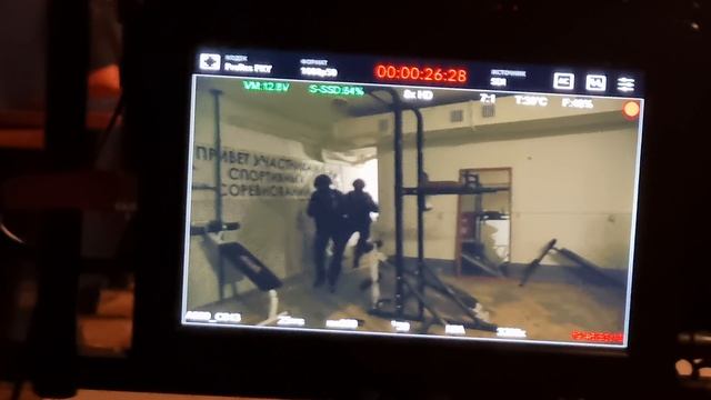 Со съемок сериала "Великолепная Пятёрка"