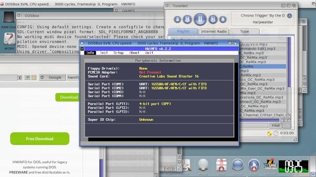 HWiNFO for DOS v6.2.2 (2022) Martin Malík, REALiX /AmigaOne X1000\ {DOSBox SVN} смотреть онлайн