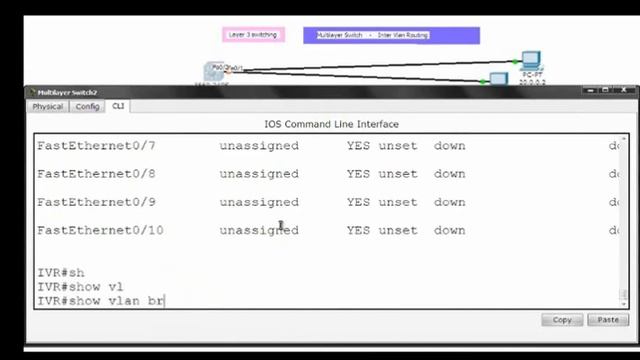How to configure Multilayer switching and Inter-Vlan Routring смотреть онлайн