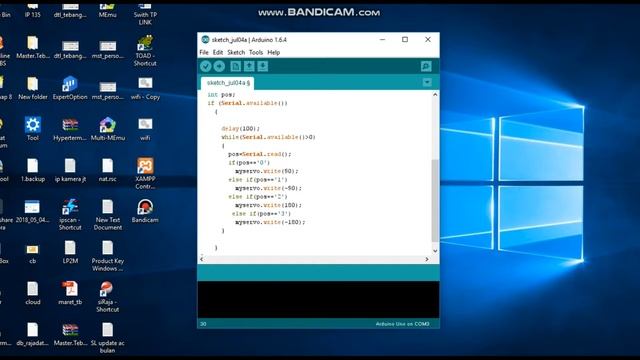 Servo Arduino With Visual Foxpro смотреть онлайн