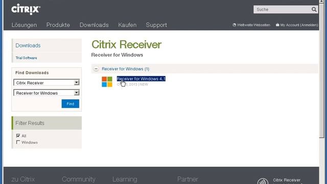 Download & Installation Citrix Receiver 4.1 смотреть онлайн
