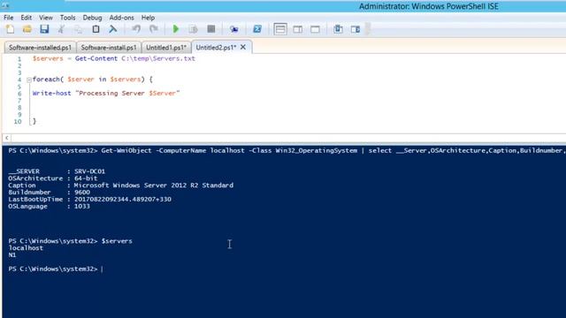 PoweShell Script for OS Version in Remote Computer [AskJoyB] смотреть онлайн