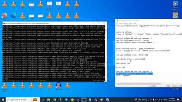 How to Install Nvidia Cuda Toolkit from Terminal on WSL2 (Ubuntu) on Windows 10