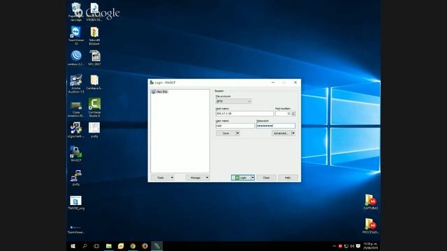 Como utilizar WinSCP - Windows 10 смотреть онлайн