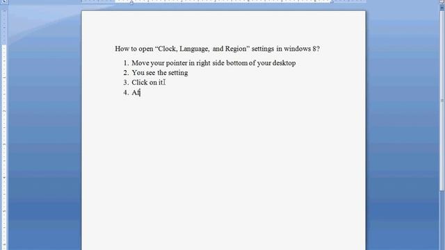 How to open Clock, Language, and Region settings in windows 8 new смотреть онлайн