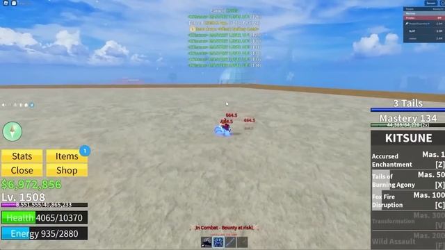 Playing As KITUNSE FRUIT For 24 HOURS in Blox Fruits Roblox смотреть онлайн