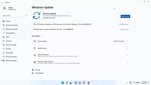 October 2021 Software Update for Windows 11 смотреть онлайн