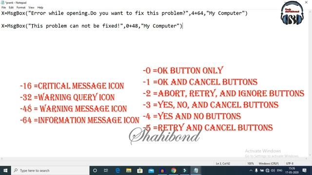 How to Create an Awesome Computer Virus Prank (Fake Virus) II Windows OS II shahibond II смотреть онлайн
