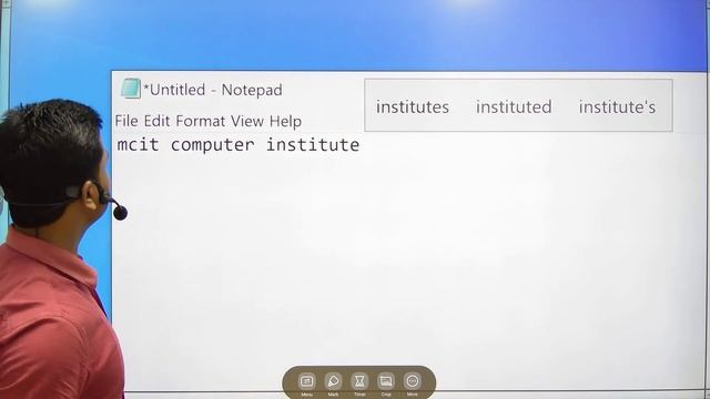 File Menu In Notepad Lesson 5 смотреть онлайн