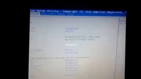 Aptio Setup Utility Problema resolvido!
