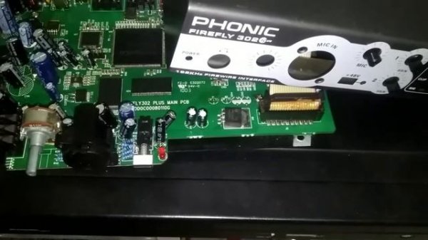 Interface Phonic Firefly 302 Plus Firewire - PC não reconhece