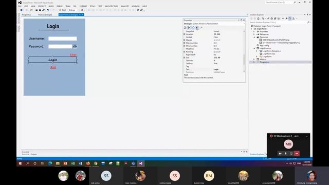 Login Form - Window Form Exercise in C# | MengSreang Channel смотреть онлайн