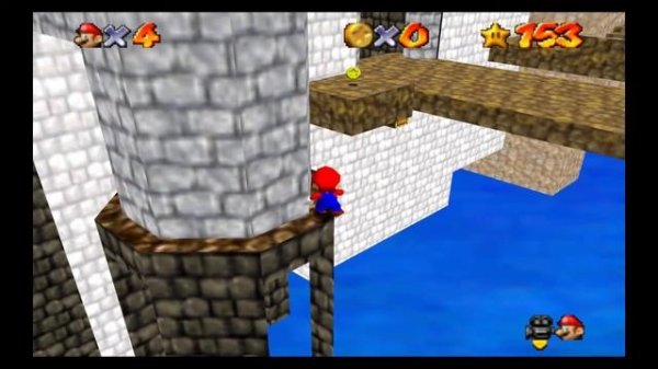 Super Mario 74 Extreme Edition - Triarc Bridge [No Save States]