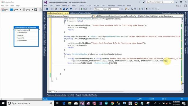 Accounting Management System Part 52 Purchase Invoice Insertion Form in C# C Sharp смотреть онлайн