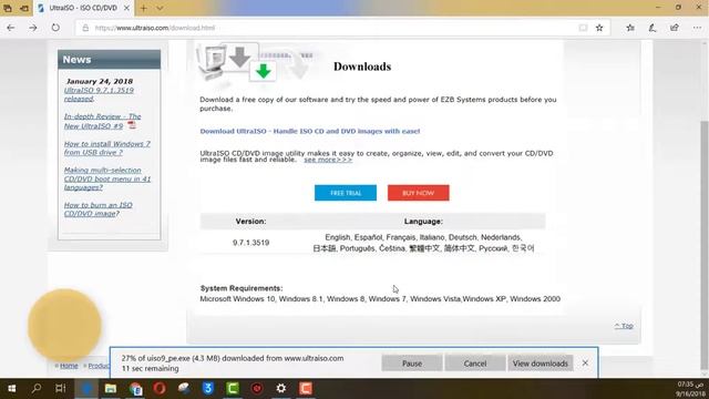 كيف تنزيل ويندوز على اي لابتوب او كمبيوتر بدون خبرة смотреть онлайн
