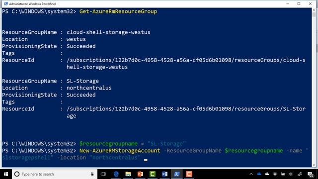 Azure Training (70-533, AZ-100) - Deploy Azure Storage Account via PowerShell смотреть онлайн