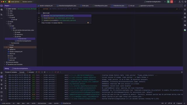 Spring Boot Microservices Tutorial - Part 2 - Order Service смотреть онлайн